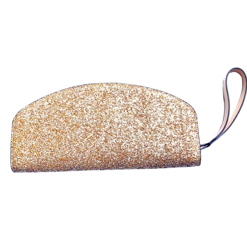 a new day clutch wristlet glitter gold wristlet dressy evening bag special event